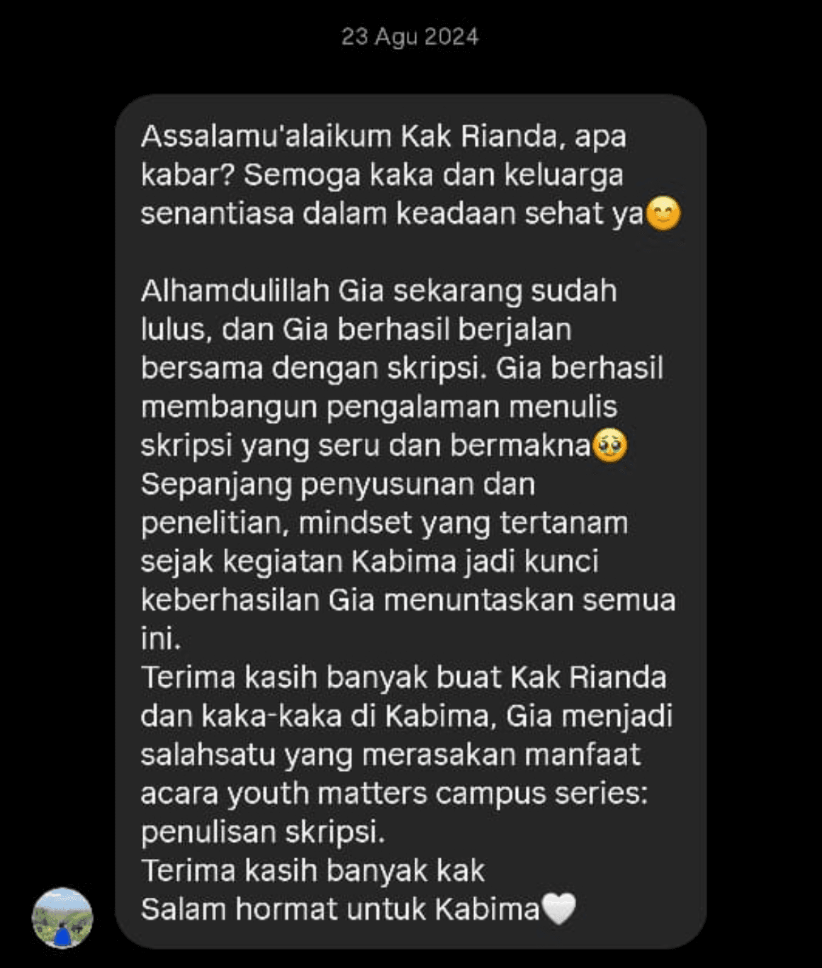 Testimonial 1